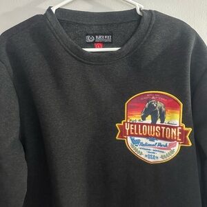 Black Pike Men's Gray Yellowstone Sweatshirt